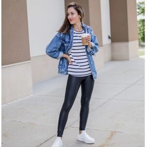 Spanx Faux Leather Leggings